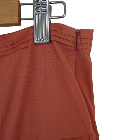 Odille Anthropologie Womens Pleated Skirt Size 10 Vibrant Lagenlook Summer - Picture 3 of 6